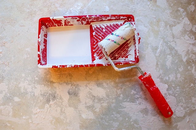 paint and brush